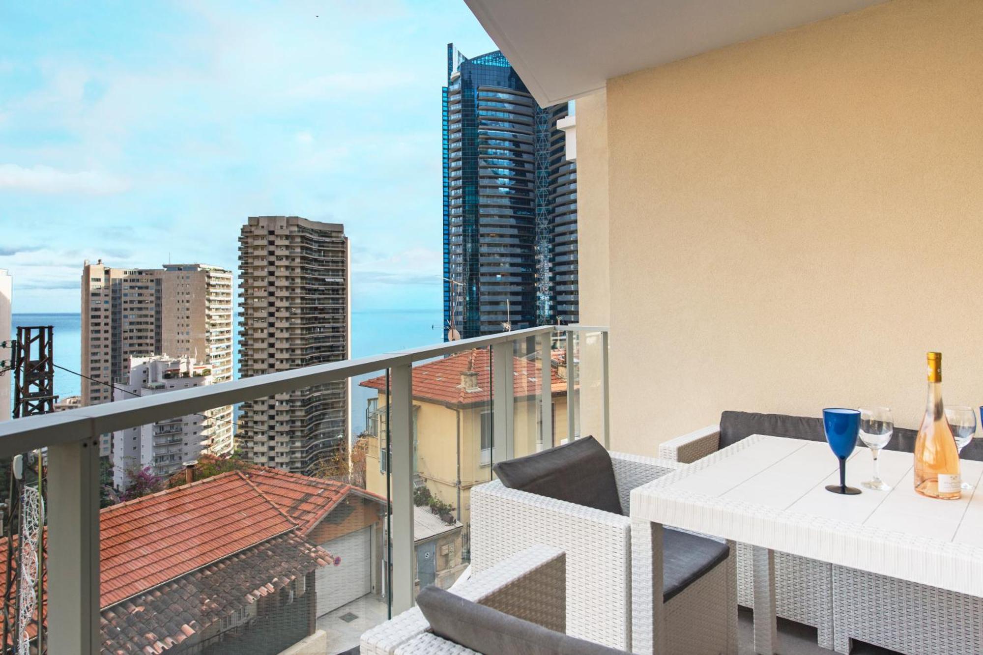 Grande Terrasse - Vue Mer - Parking - Bk Beausoleil Exteriér fotografie