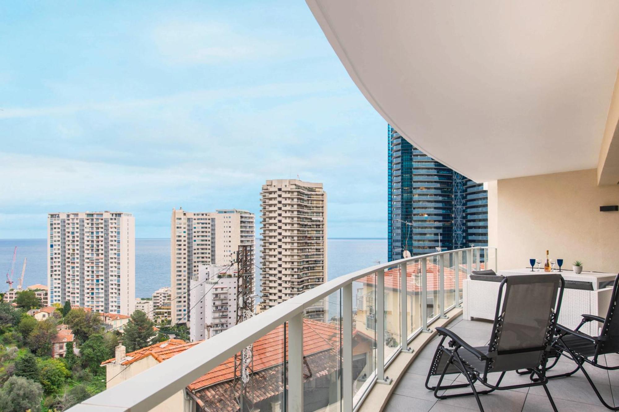 Grande Terrasse - Vue Mer - Parking - Bk Beausoleil Exteriér fotografie